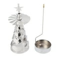 thumbnail image 3 of VIFERR Spinning Candle Holder Rotating Candlestick Set for Romantic Wedding Christmas Party Heart, 3 of 8