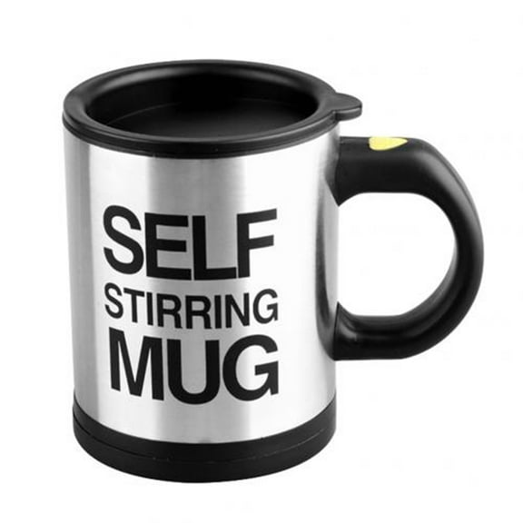 BE-TOOL Self Stirring Coffee Mug Cup, 6 Colors Electric Stainless Steel Automatic Self Mixing and Spinning Home Office Travel Mixer Cup, Gifts Idea for Men Women Kids