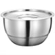 thumbnail image 1 of Tazón de Arroz de Acero Inoxidable con Tapa Tazón de Sopa Tazón de Arroz Al Vapor Anti-Escaldado Tazón Pequeño para Niños Herramientas de Cocina Coreana, 1 of 5