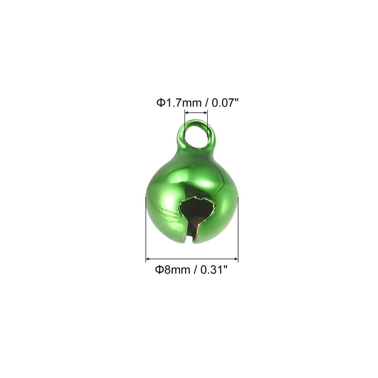 14mm Small Jingle Bells for Craft DIY Christmas Vacuum Plating
