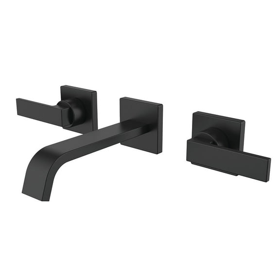 Speakman SB-2553-MB Lura Wall Mounted Faucet, Matte Black