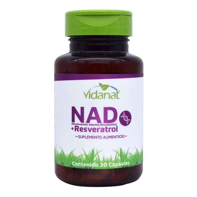 NAD Resveratrol Té verde 30 caspulas Vidanat verde