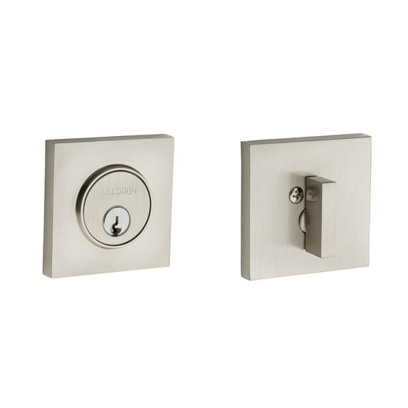 Baldwin Contemporary Square Single Cylinder Deadbolt