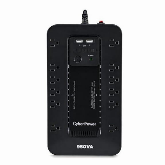 Cyberpower  5 ft. 890 J L 12-Outlets PC Battery Backup