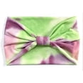 thumbnail image 1 of Diadema con estampado tie-dye para mujer, estilo europeo y americano, transpirable, elástica, para yoga, deportes, fitness, banda para el cabello de ala ancha, 1 of 6