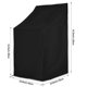 thumbnail image 4 of Moyic Funda para silla con hebilla impermeable, funda para asiento exterior, tela Oxford plegable, terraza, jardín, salón, funda protectora Jardín y Patio, 4 of 6