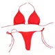 thumbnail image 1 of Micro Bikini Traje De Baño Sexy Brasileño Halter Triangular, 1 of 4