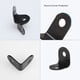 thumbnail image 5 of Soporte en ángulo de 12 x 12mm de metal negro en forma de L, protector de muebles de escritorio, 25pcs, 5 of 7