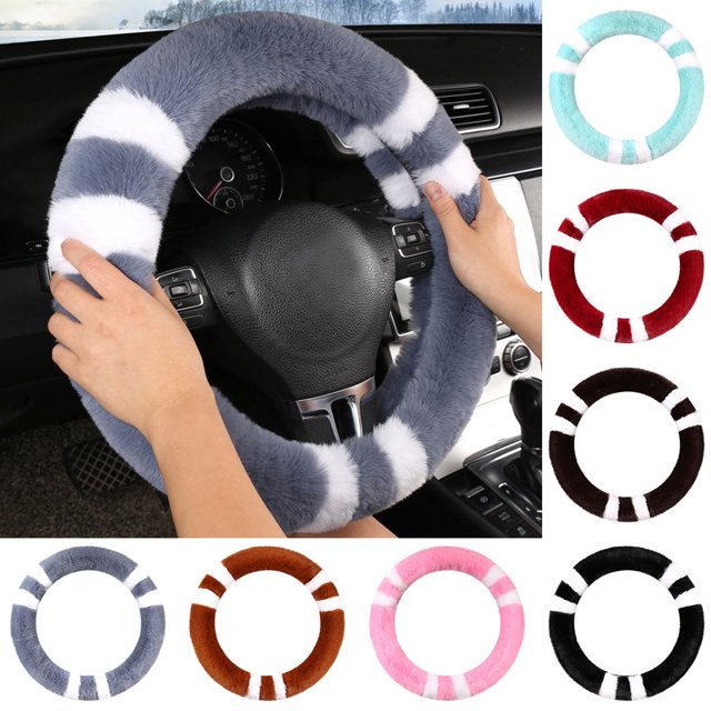 Funda Universal onlyliua para Volante de Coche Antideslizante Corta con Empalme de Invierno