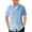 Light Blue, variant on Kiijoy Boys Button Down Short Sleeve Shirt Solid Color Basic Casual Shirt, Sizes 5-6
