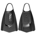 thumbnail image 2 of Arena Unisex Adult Powerfin Pro Swim Training Fins Men and Women Silicone Short Blade Flippers Left-Right Custom Design, Sizes 4. Black, 2 of 3