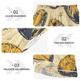 thumbnail image 2 of joogoo Women's Pajama Lounge Shorts Vintage Rugby Football Bottoms Sleep Short M, 2 of 7