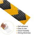 thumbnail image 4 of Uxcell Reflective Tape, 1 Roll 10 ft x 1-inch Adhesive High Visibility Safety Tape Reflector, Arrow Yellow Black, 4 of 6