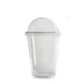 thumbnail image 2 of [150 Pack] Plastic Disposable Dome Lids for Standard Sized PET Cup 12 - 24oz - Crystal Clear Cup Lids for any Sized 98mm PET Plastic Cups - Smoothie Iced Drinks Frappe, Ice Coffee, Whipped Cream, 2 of 3