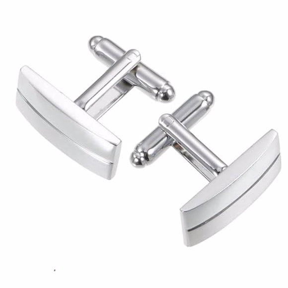 Unatoiry Simple Stripes Cufflinks Elegant Accents For Men S French Shirt Cuffs Versatile