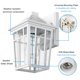 thumbnail image 3 of Lámpara de pared exterior Darkaway impermeable de aluminio blanco, 3 of 8
