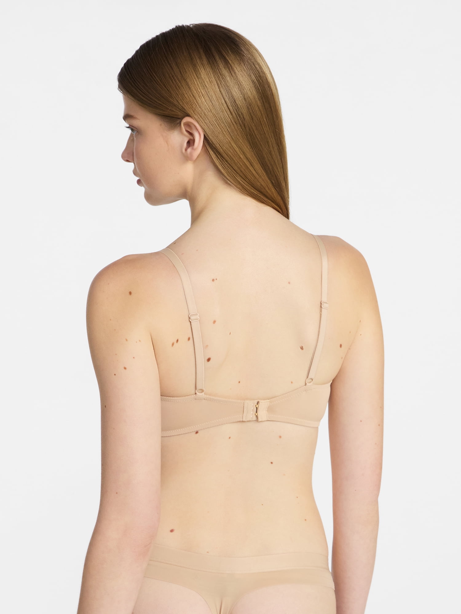 No Boundaries Women’s Smooth Micro Push Up Bra, Sizes 34AA-42DD