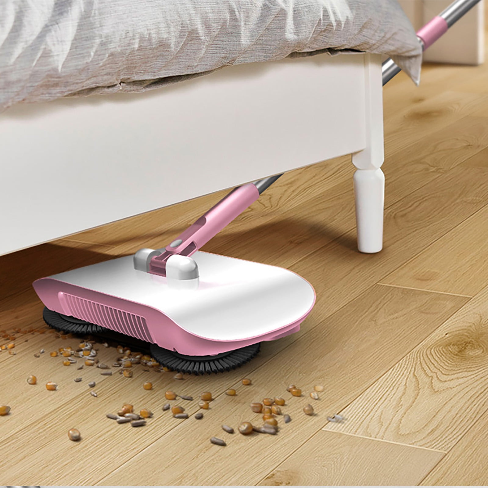 Clreance Wet Dry Vacuum Cleaner Broom Robot,Vacuum Cleaner Floor Home Kitchen Sweeper Mopping Sweeping Machine Handle Household Electric Floor Mops Floor Cleaning