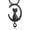 Black, variant on Cat Ash Necklace Urn Necklace for Ashes Moon Cremation Necklace Memorial Cremation Jewelry for Pet Ashes