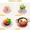 thumbnail image 5 of Butterfly 2 Pack Pot Holders Trivets, Heat Resistant Hot Pads for Kitchen Table Decoration Trivets for Hot Dishes/Pot/Bowl/Teapot/Kitchen Hot Pads Trivets, 7" + 9.45", 5 of 7