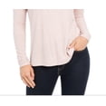 thumbnail image 3 of Charter Club Women's Heathered Turtleneck Pink Size Petite L, 3 of 3
