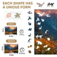 thumbnail image 2 of Puzzle de madera Reouinty Valley View Landscape, 500 piezas, 2 of 7
