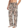 thumbnail image 6 of Disketp Brown Sloth Men's Pajama Pants - Ultra Soft Fleece Sleep and Lounge Pants (Size: S-XXL)-, 6 of 6