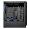 thumbnail image 3 of Gabinete Gamer Yeyian YCH-LAR7-01BK Crescent Master ATX/Micro ATX/Mini ITX Midi Tower Panel frontal RGB 3 ventiladores 120mm instalados USB HD Audio, 3 of 5