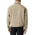 thumbnail image 2 of Bass Outdoor Sweatshirt Men XL Beige Regular Fit Convertible Hood 1/4 Zip UPS412, 2 of 7