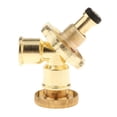 thumbnail image 1 of DOLITY Propane Splitter Propane Y Splitter Adapter for Heater RV Campers BBQ Grills Gold, 1 of 9