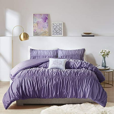 Intelligent Design Ellen Ombre and Ruched Comforter Set ...