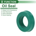thumbnail image 3 of Anillo de Sello de Aceite Universal Labio UN de Unique Bargains 25x33x7mm Alta Presión TPU Verde 5 Pcs, 3 of 7
