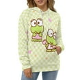 thumbnail image 5 of Keroppi Hoodie 3D Print Pullover Hooded Long Sleeve Sweatshirts Tops Blouse with Pocket for Mens Womens, 5 of 8