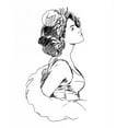 thumbnail image 3 of Harper, Ethan 15x18 Black Modern Framed Museum Art Print Titled - Elegant Fashion Study I, 3 of 5