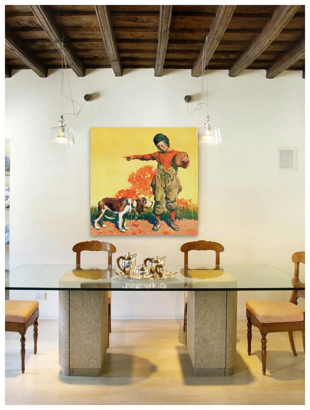 Marmont Hill "Go Back!" by Curtis Painting Print on Canvas