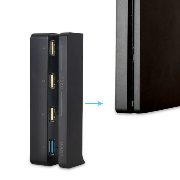 Intelligent Cooling Fan & Hub for Sony PlayStation 4 PS4 Slim Console System Walmart.com
