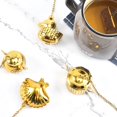 thumbnail image 3 of TidBay Tea Infuser Long Handle Strong Construction Stainless Steel Food Grade Materials Home Infuser Drip for Office, 3 of 8