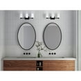 thumbnail image 2 of Estrada Collection Three-Light Matte Black Contemporary Bath & Vanity Light, 2 of 13