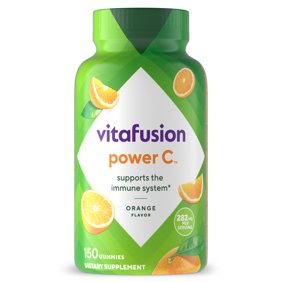 vitafusion Power C Gummy Immune Support* With&nbsp;Vitamin C, Delicious Orange Flavor, 63ct (21 Day Supply)