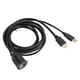 thumbnail image 5 of Kit de cable de montaje empotrado Cable de extensión AUX USB 2.0 de interfaz multimedia HD macho a interfaz multimedia HD hembra, 5 of 12