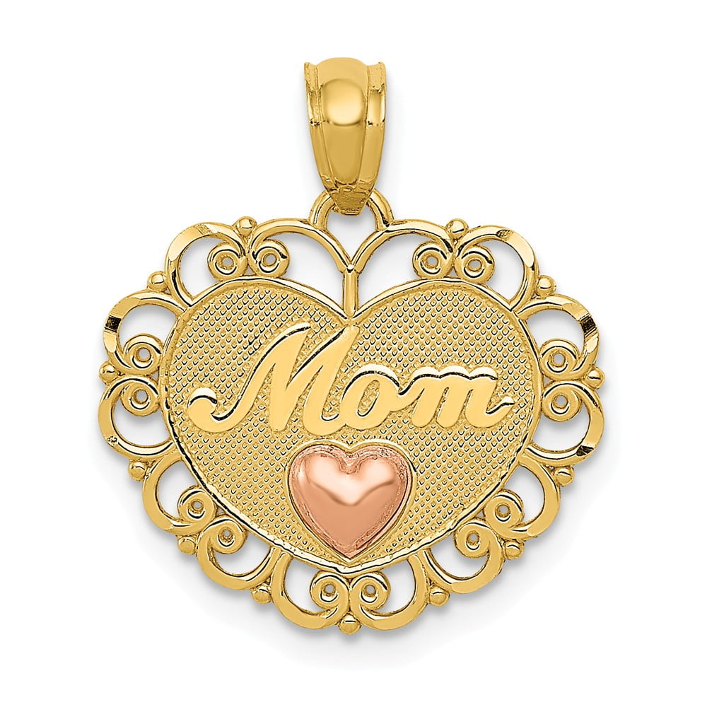 mom gold charms