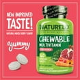thumbnail image 4 of NATURELO Chewable Vitamin for Kids – Multivitamin with Whole Food Organic Fruit Blend - 60 Tablets for Children, 4 of 6