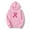 Pink, variant on EchfiProm Pullover Sweatshirts for Womens Fall Breast Cancer Hoodies with Pockets Graphic Hooded Womems Tops Pink