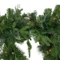 thumbnail image 3 of Northlight 6' x 18" Pre-Lit Mixed Pine Artificial Christmas Icicle Garland, Clear Lights, 3 of 4