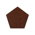 thumbnail image 1 of Bright House Solid Color Area Rugs chocolate - 6' Pentagon, 1 of 4