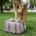 thumbnail image 4 of BotaniNest Transport de Chat Transport de Chiot avec Rangement Rangement pour Voyage / Usage Intérieur et Extérieur Randonnée Camping Courts Voyages Courts Tours, 4 of 6