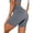 Gray, variant on BadPiggies Women's Stretch Biker Shorts High Waist Yoga Shorts Tummy Control Athletic Running Tights Pants (M, Black)