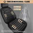 thumbnail image 5 of Car Seat Covers for Lexus RZ 300e/400e 2023-2025 Waterproof Car Seat Cushion Protector,Premuim Auto Interior Accessories Black,Front Set(2 Seats), 5 of 8