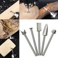 thumbnail image 1 of Aursykel Woodworking Carving Knife Set for Kids and Parents Portable Steel Carving Tools for Sculpture Shaping Modeling Includes Three Blade Grinding Milling Cutter, 1 of 8