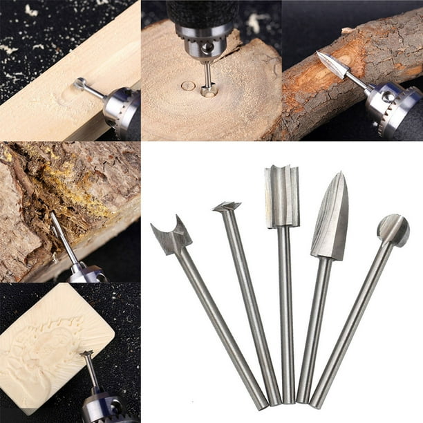 Carvado, talla, herramienta de lijado, cuchilla de acero blanco, 3 láminas, moldeado, para esculturas, lijado fino, para madera, para tallado, para carpintería, para artesanía, portátil,